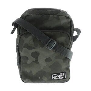 EDDIE BAUER DARK GREEN CAMO CAMOUFLAGE CROSSBODY HIKING ESSENTIALS BAG